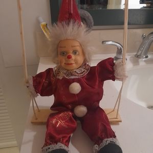 Vintage rare decorationsartikel kein spielzeug puppet marionett